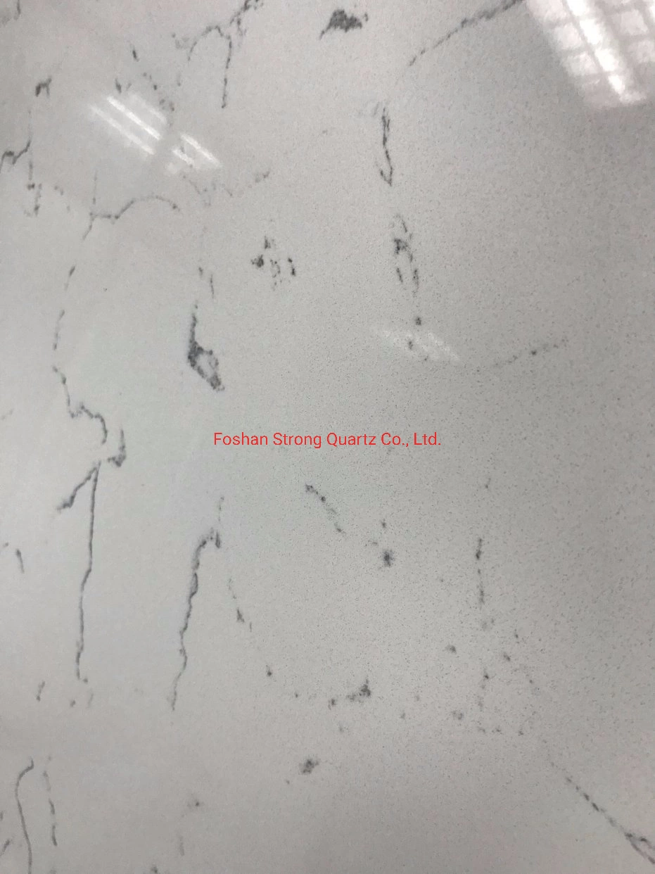 Chinese Carrara White Reconstituted Stone Benchtops