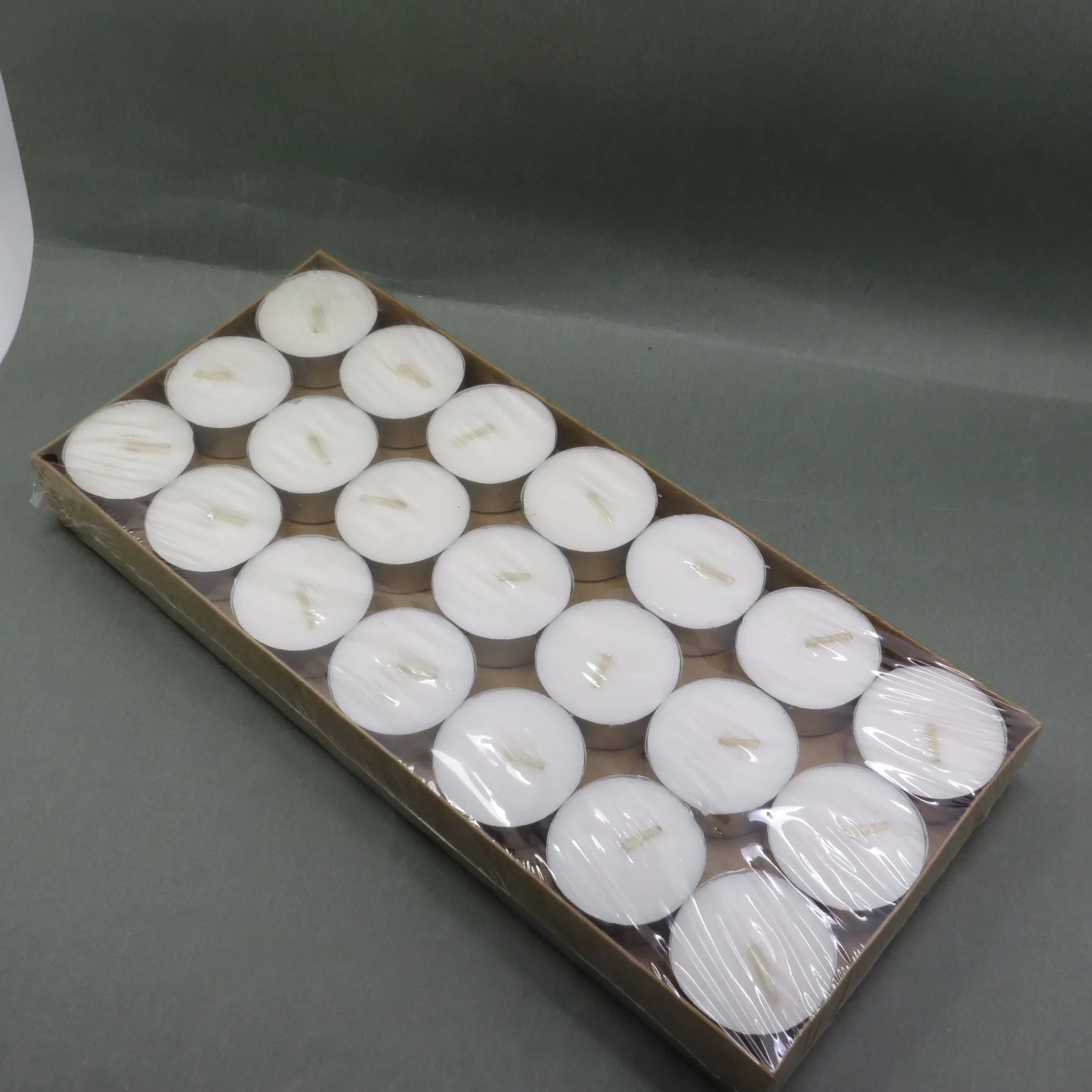 Hot Sell 12g Pressed Whitetealight Candle with Low Price