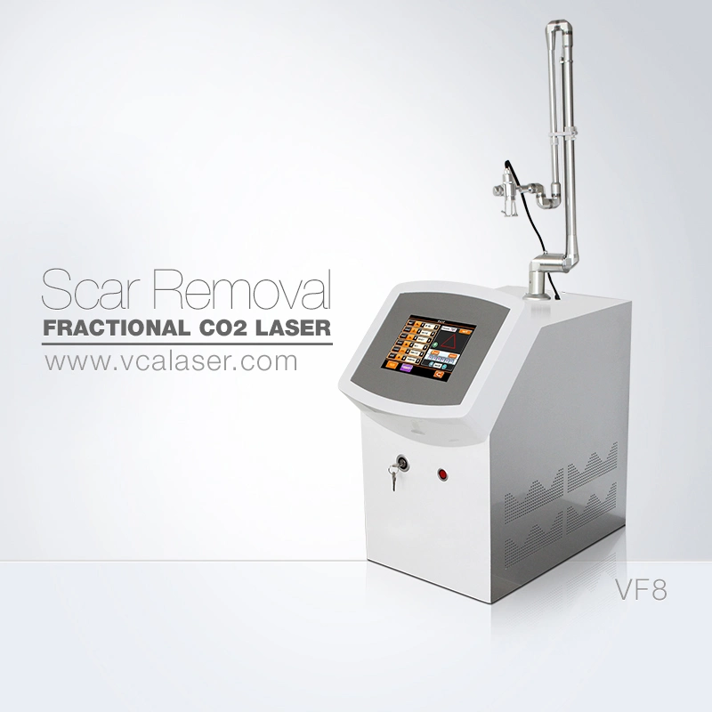 Vertikale tragbare Fractional CO2 Laser, professionelle Haut ReSurfacing Scar Removal Machine, USA RF Tube CO2 Medical Aesthetic Laser System, Beauty Salon