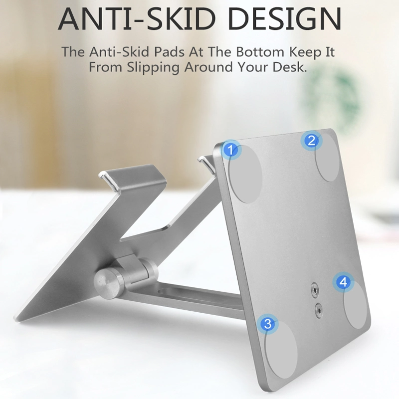 Creative Arbitrarily Bent Aluminum Alloy Spider Stand Phone Tablet Support