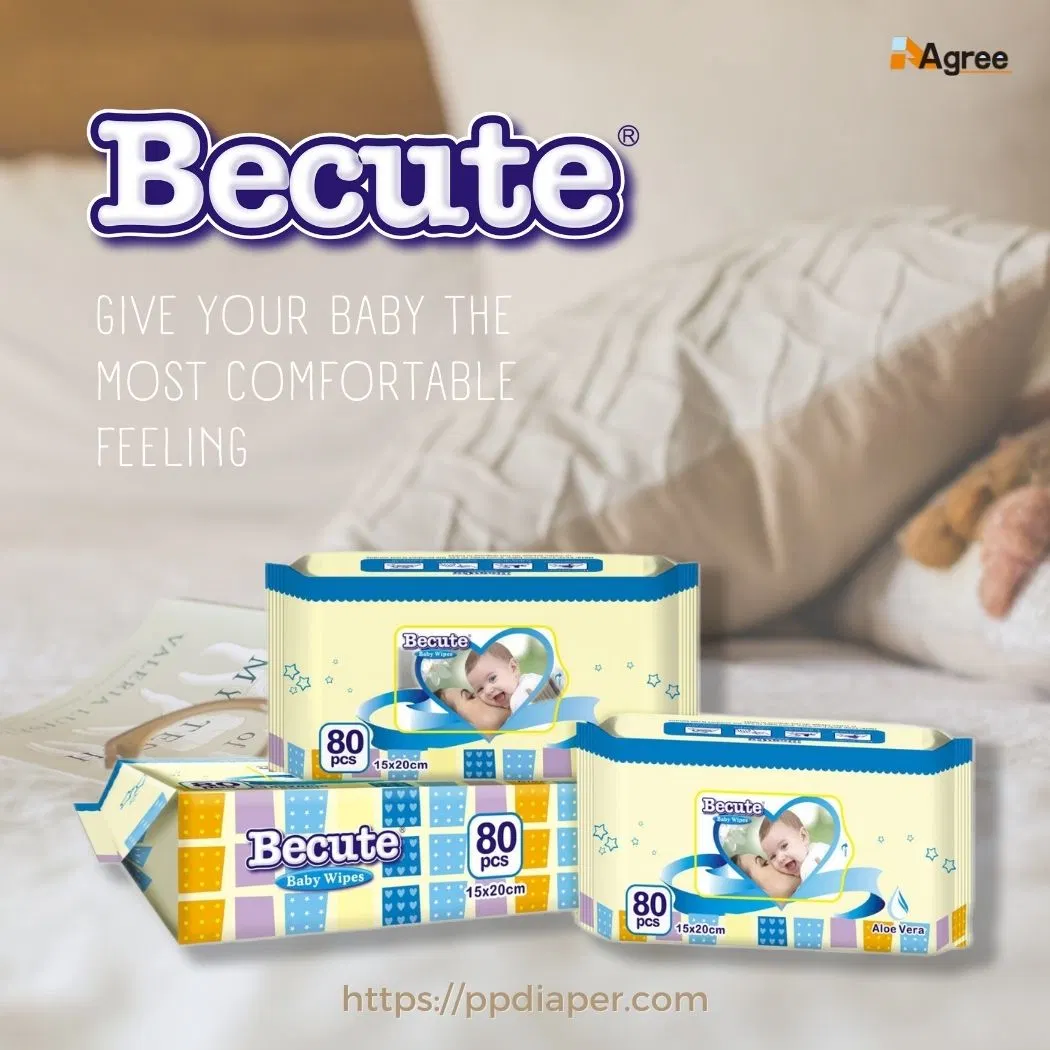 Una muestra gratis bebé toallitas Biodegradables sin perfume limpiar bebé toalla mojada Babywipes recién nacido