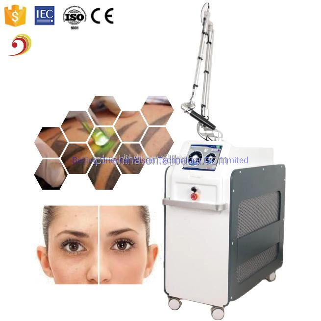 ND YAG LASER Pico Tattoo picoseconde tache sombre La pigmentation de la dépose du matériel médical laser peeling Éclaircissement de la peau de carbone