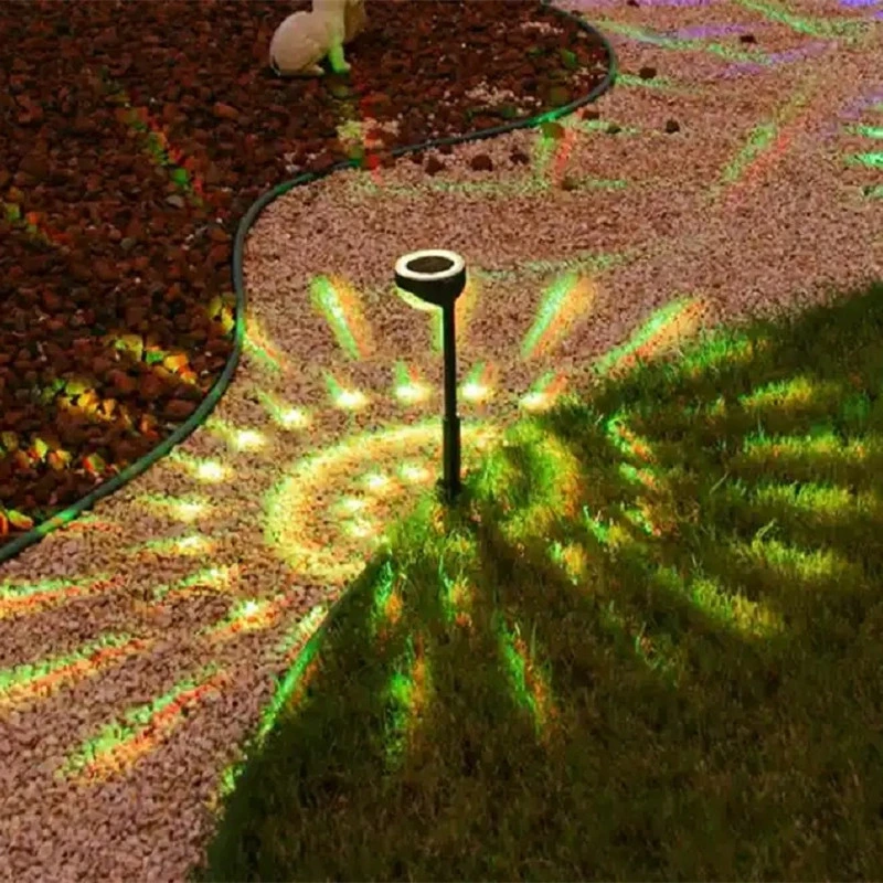 Solar Road Stud Lights Wholesale/Supplier LED Solar Light RGB Landscape Lawn Lamp