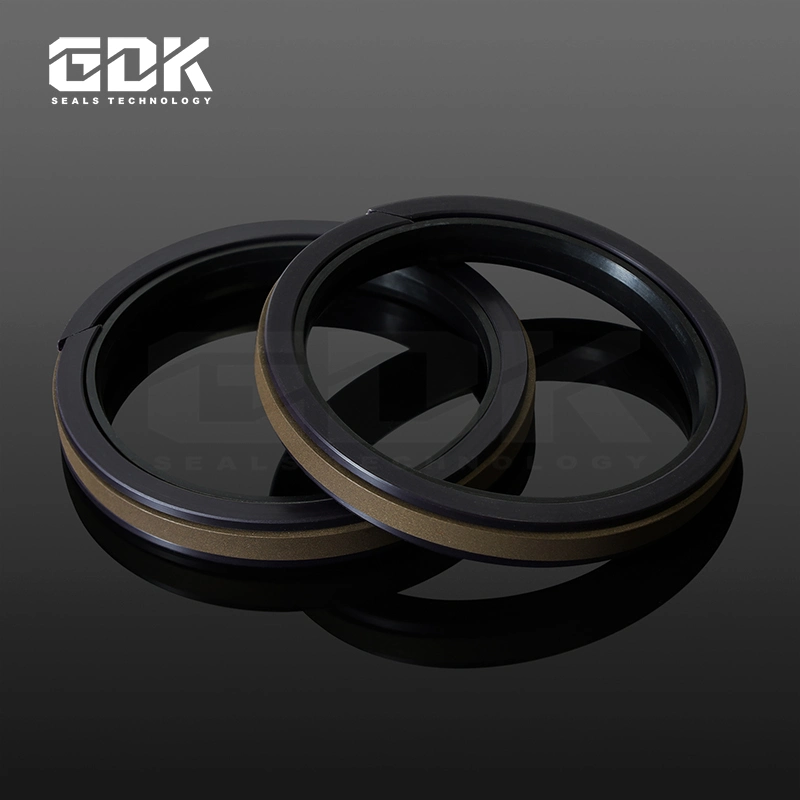 PTFE+Rubber+Ny Pistion Spg Seal Series Hydraulic Seals for Construction Mechanical