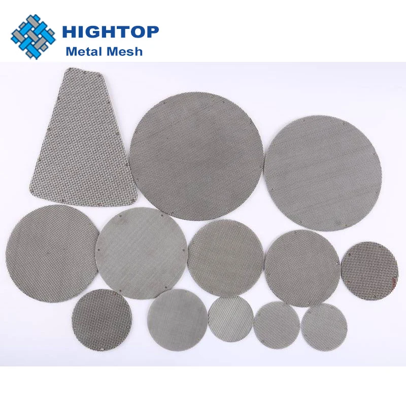 Temperature Resistance Stainless Steel Spot Welded Metal Extruder Screen Filter Disc