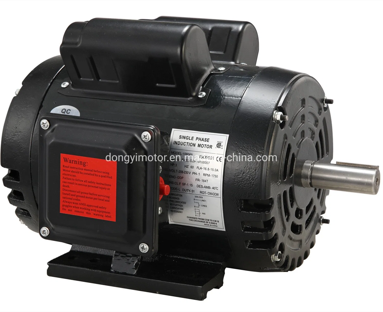 1HP ~ 10HP Specially Designed Air Compressor Single Phase Motor