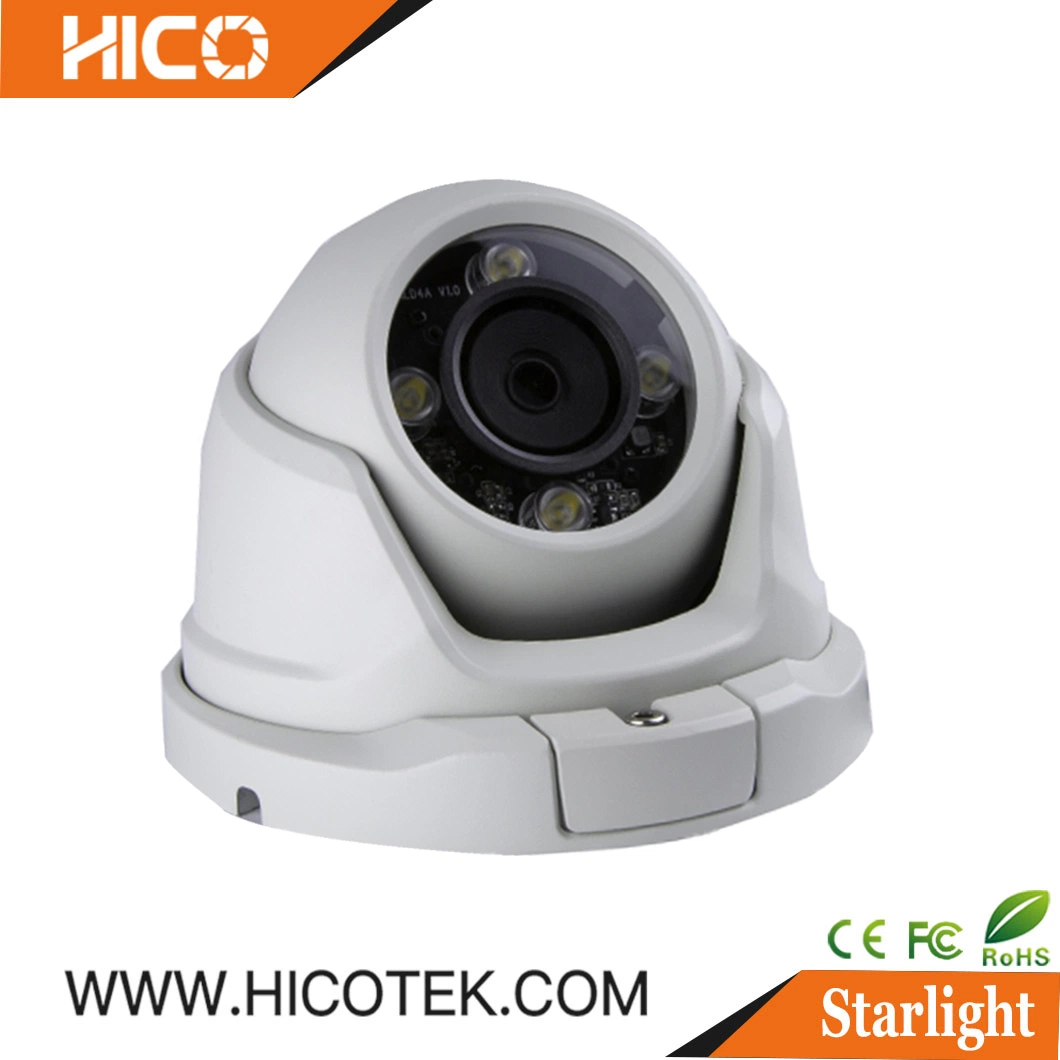 2MP Long IR Waterproof Dome Smart Warm White Light Full Color IP Ahd CCTV Camera with Varifocal Lens