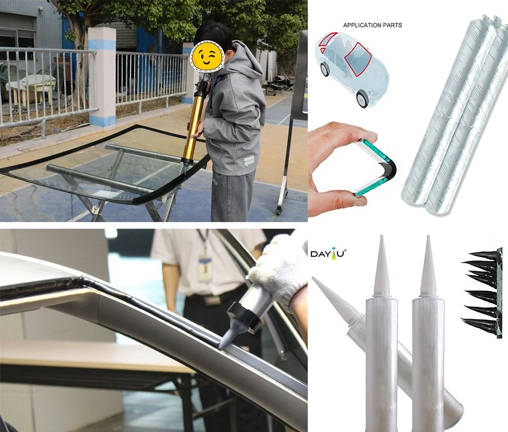 Good Elasticity Car Glass Repair Polyurethane PU Adhesive Sealant