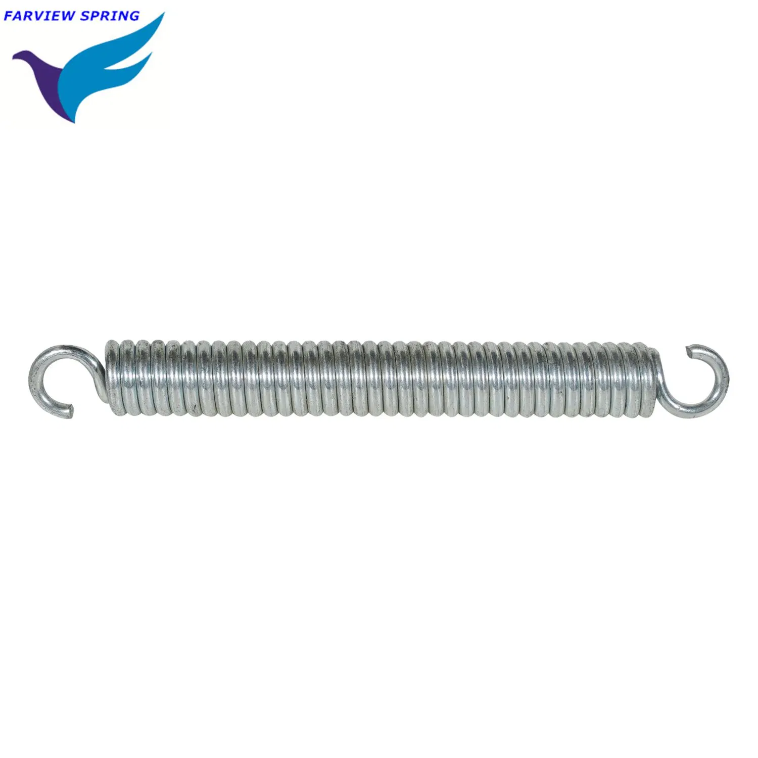 Farview transformação e produção de Gancho de duas molas de extensão potente Mecânica Molas de Extensão, Aço Inoxidável Springs