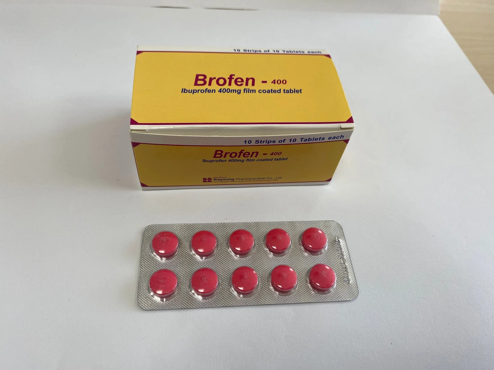 Los analgésicos de alta calidad perlas Ibuprofeno 400mg