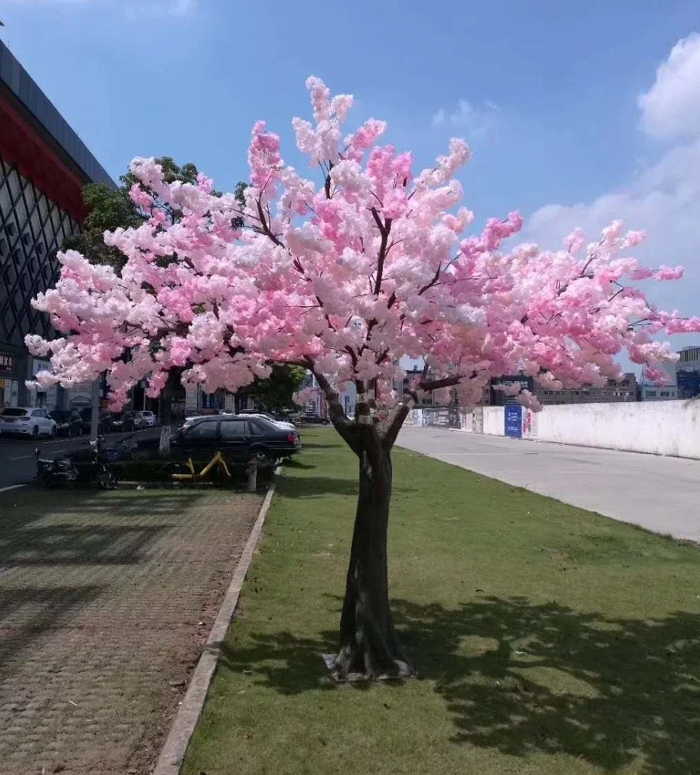 Die Kirche Hochzeit Dekoration Kirschblüte Blume Baum Künstliche Pflanzen