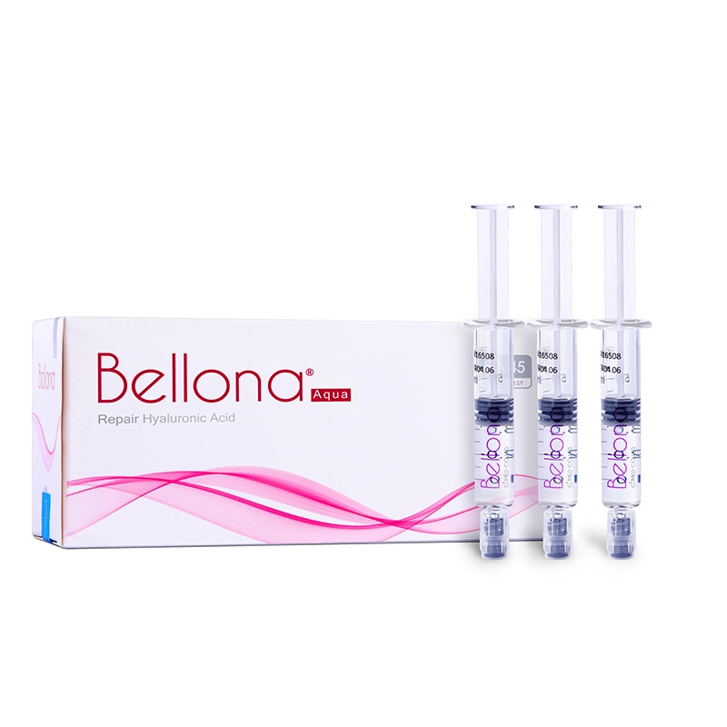 Bellona Korean Hyaluronic Acid Injection 3ml*3 Mesotherapy Solution Non-Crosslinked Hyaluronic Acid Filler