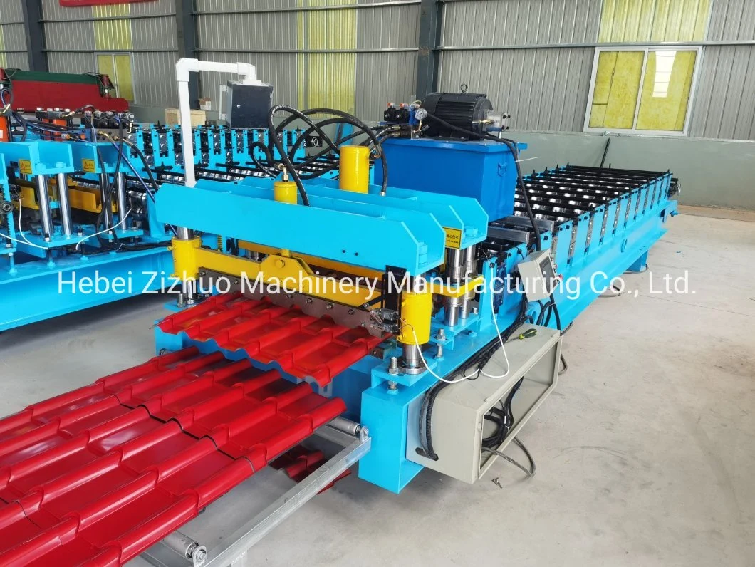 Bolivia Type Step Tile Double Layer Deck and Roofing Sheet Cold Roll Forming Machine Factory Price