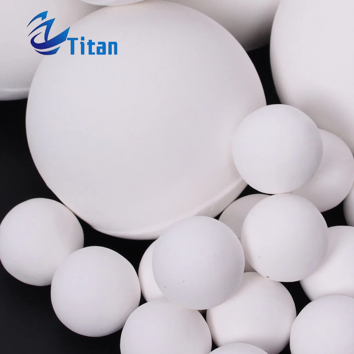 High-End Industrial Alumina Ceramic Grinding Balls Alumina Grinding Media Balls Alumina Beadswith High Density and Low Wear Loss 92% Al2O3