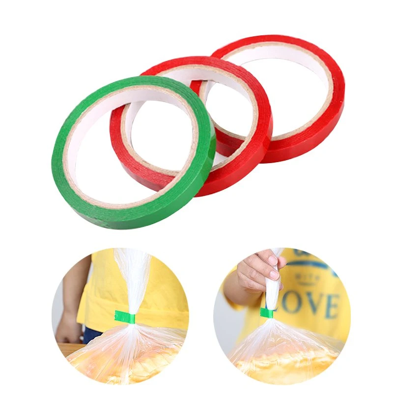 50% Price off Colored PVC Bakery Bag Sealing Tape 9mm*66m