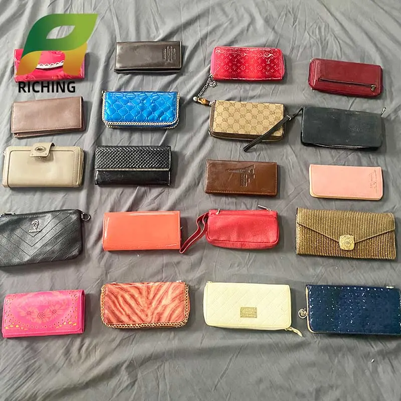 Factory Wholesale/Supplier Premium Quality Korea Second Hand Mixed Designer Bags Supplier Branded Luxury Ladies Women Leather Hand Used Bags in Bales