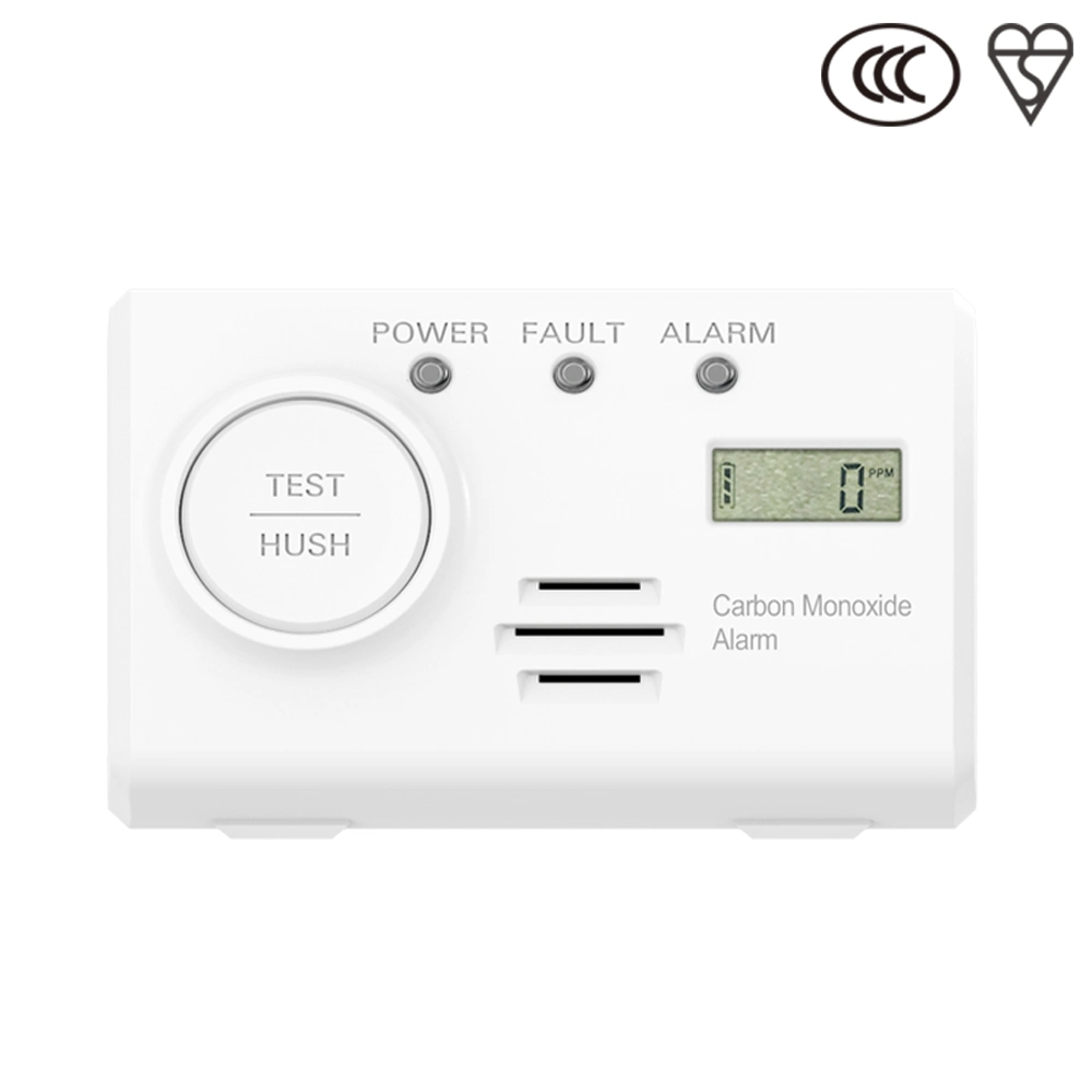 Lithium Battery En50291 Co Detector New En Standard Carbon Monoxide Alarm