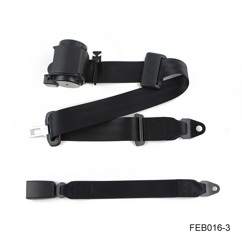 Feb016-3 Car Accessory of 3-Point Auto Elr Seatbelt Wirh Special Plate