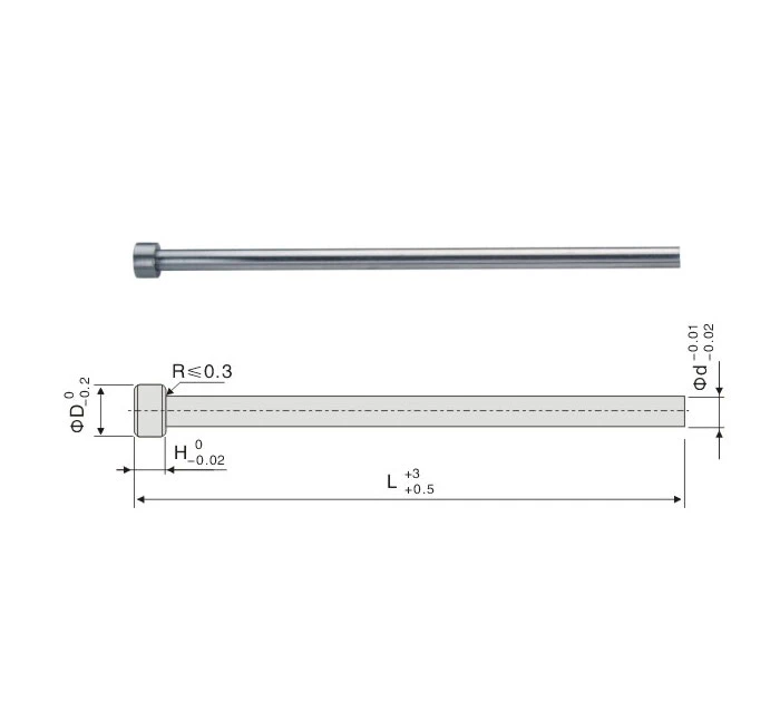 Spot High Precision Stepped Types Ejector Pin Use of in Mould