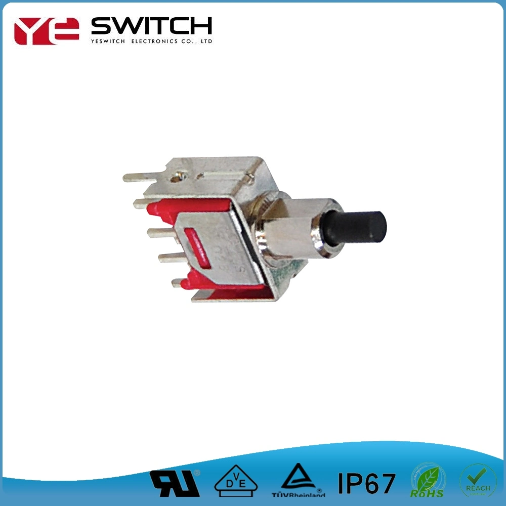 Durable Reset Push Button Switch with Pins