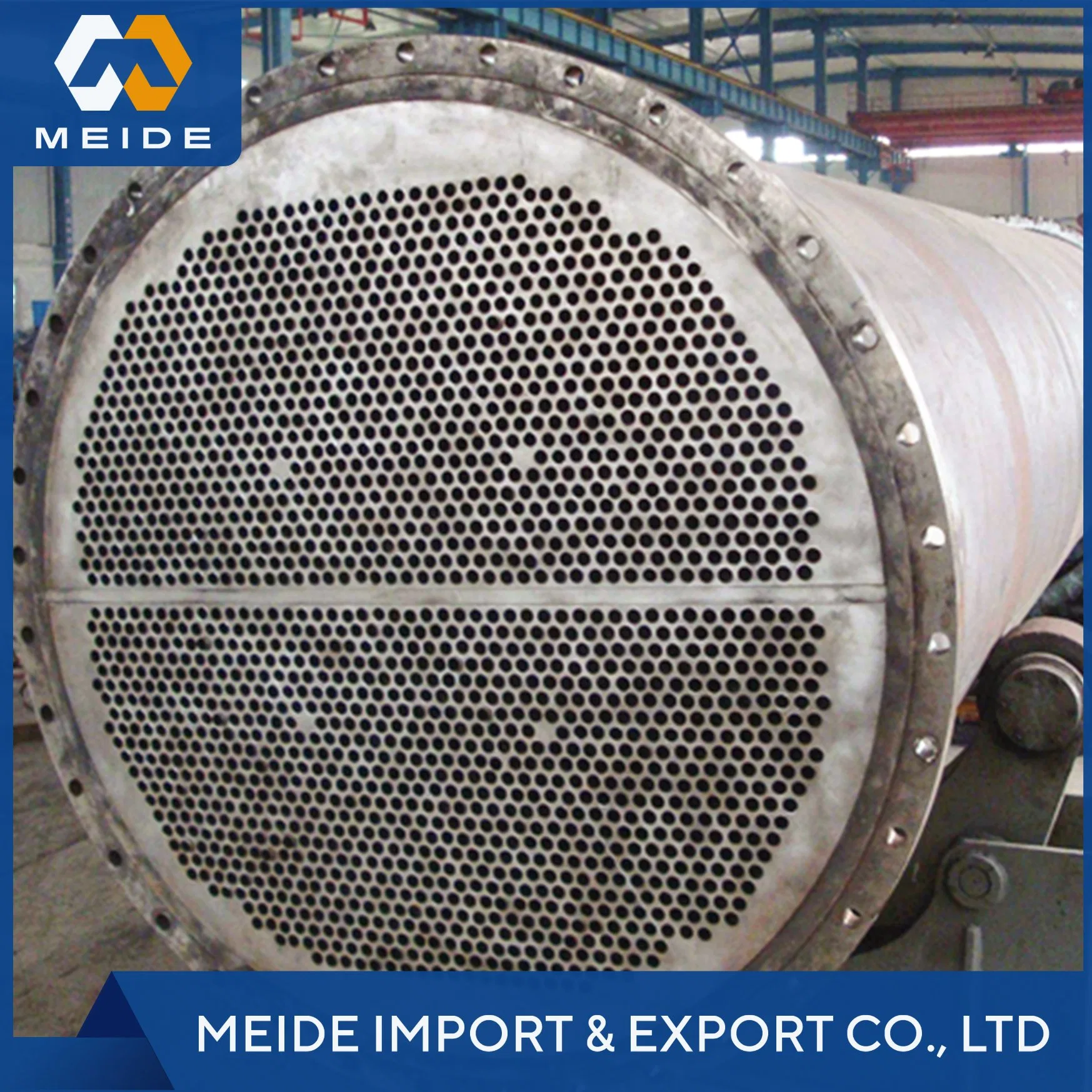 OEM ODM Supports Customized Titanium Heat Exchanger Housing PVC Seamless Titanium Tubes as Thermal Conductors