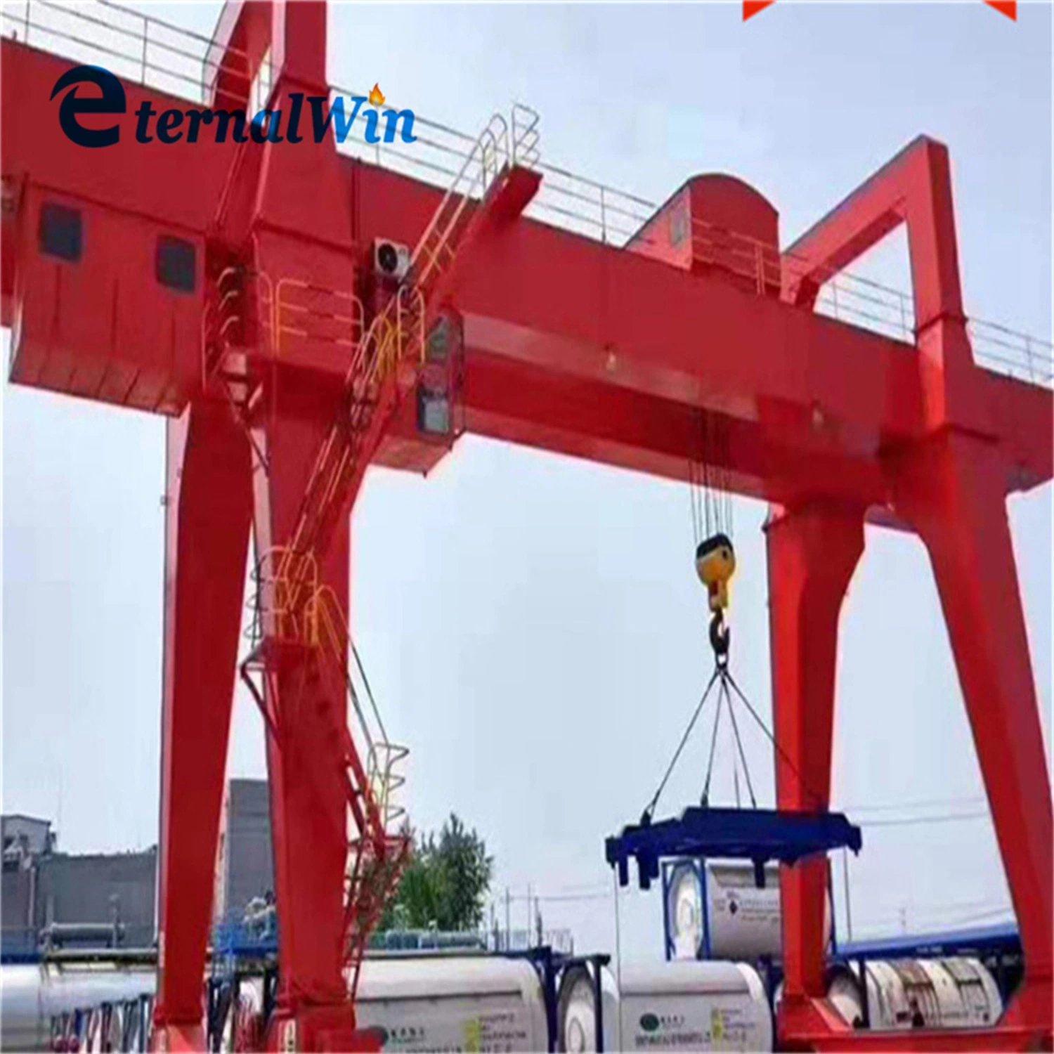 Venta en caliente Doble Girder Gantry Crane palanca de control personalizada