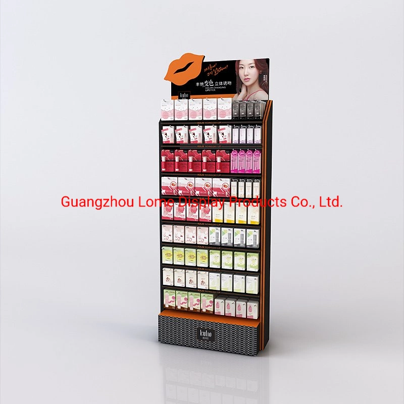 Cosmetic Cabinet Perfume Display Lipstick Stand Rack Customized Display Makeup Furniture