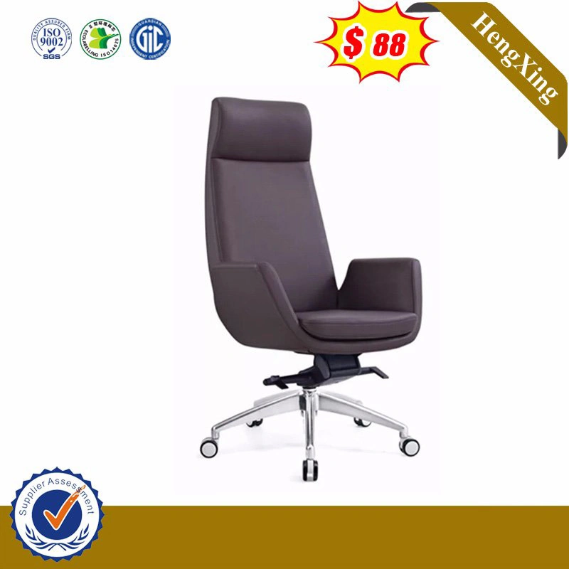 Half Price Separate Swing Door Model Government Elegant PU Furniture Chair (HX-SN8032)