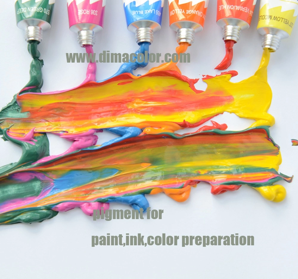 Dimacolor Pigment for Water Base Ink Textile Printing Paint Coating High Strength