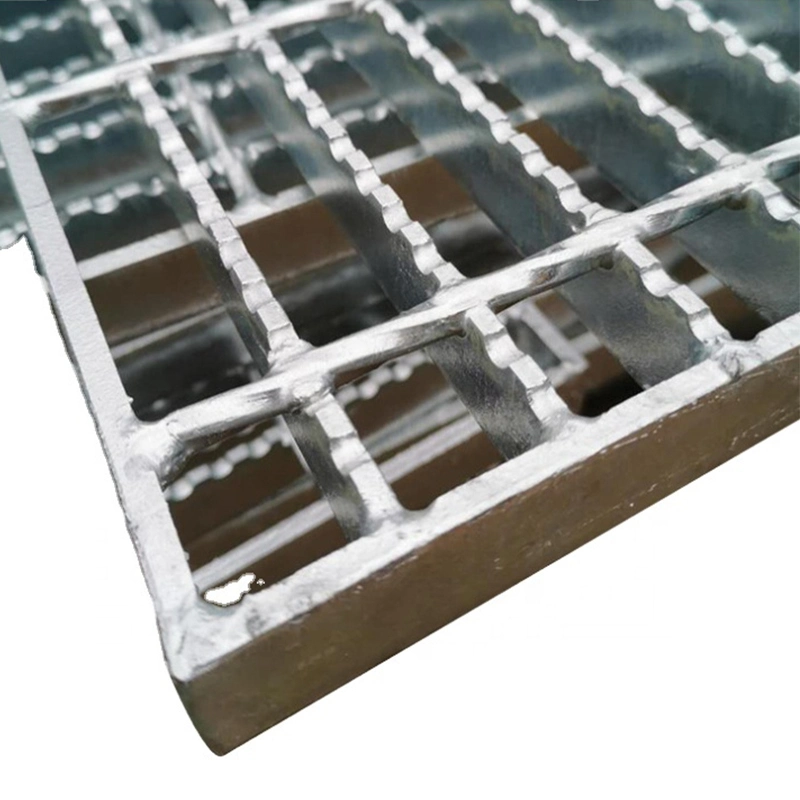 40*5mm Panama Catwalk Steel Grating Serrated Drain Grate Galvanized Prices