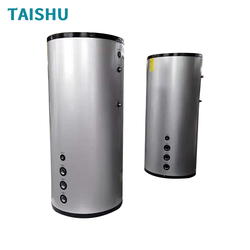 Pre-Painting 304 Stainless Steel 200L Gas Source Heat Pump Buffer Tank