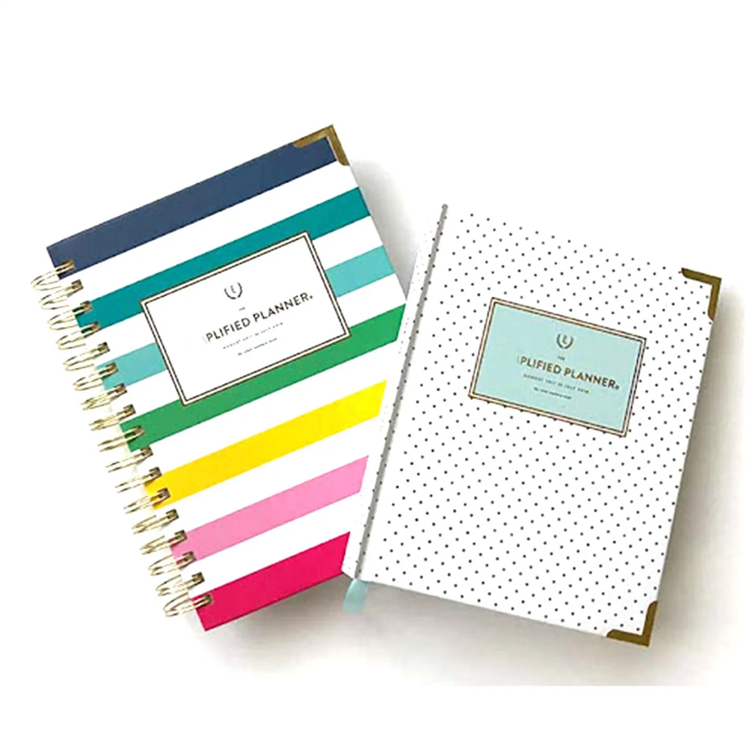 Papier A5 couleur Portable Notebook Journal de l'impression personnalisée pour l'exercice livre avec des logos