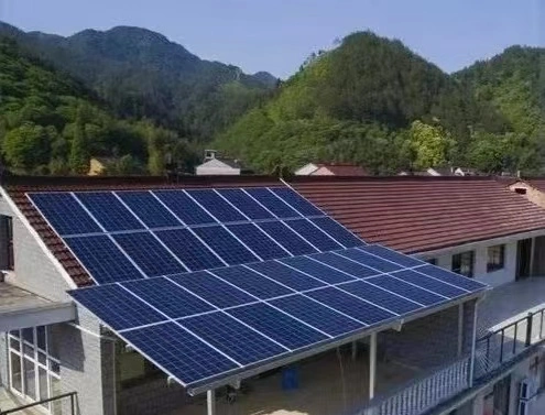 Fotovoltaico Off Grid sistema Solar para Home Solar Cell Mono sistema fotovoltaico eléctrico de 10kw com desativação solar