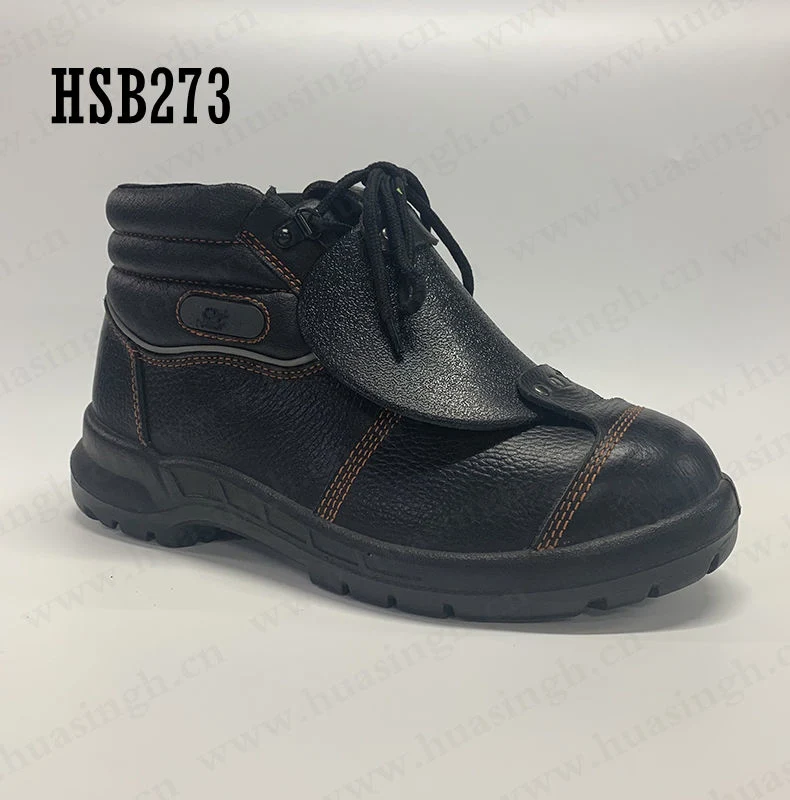 Zh, Factory Wholesale/Supplier Supply Anti-Splash Multipurpose Safety Boots Anti-Scald Work Boot with Reflective Strip Welder Safety Shoes HSB273