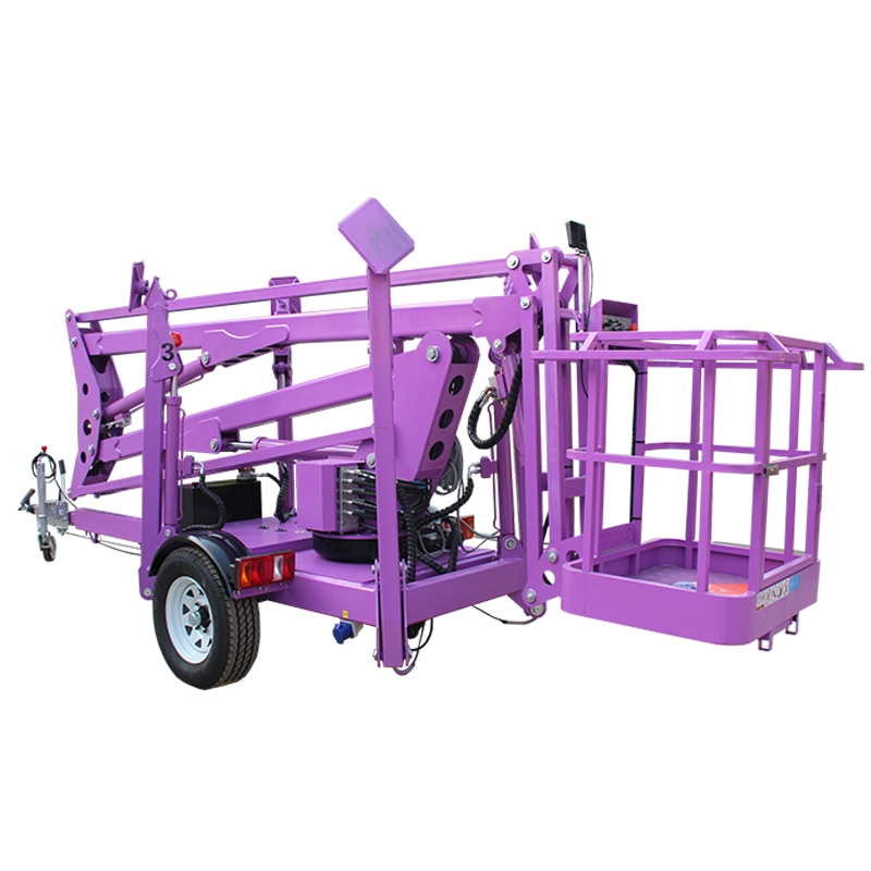 12m 16m 20m Hydraulic Articulated Electric Cherry Picker