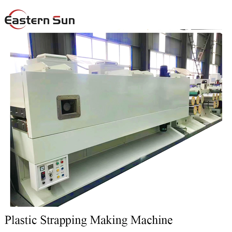 New Model High Speed Double Output Plastic Packing Strap Extrusion Machine Used Pet/PP Strapping Band Production Line