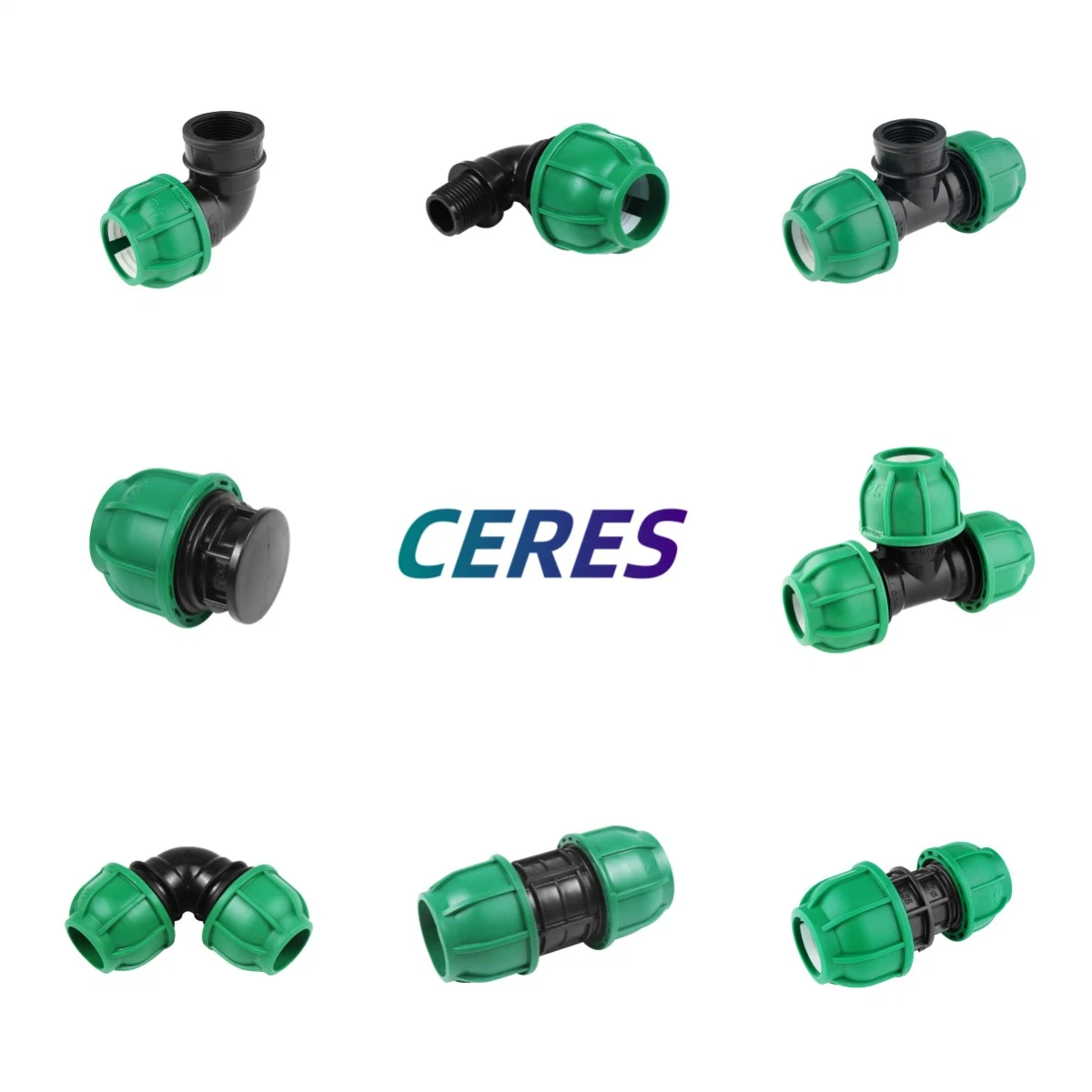 T Type High quality/High cost performance  Plastic Garden Green House Water Irrigaiton Fitting