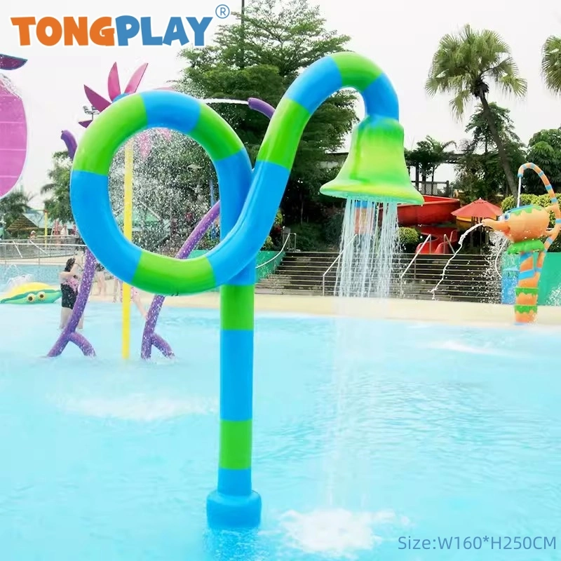 Parc aquatique Splash Pad de l'eau sprinkleur extérieure carrée jouer les jouets