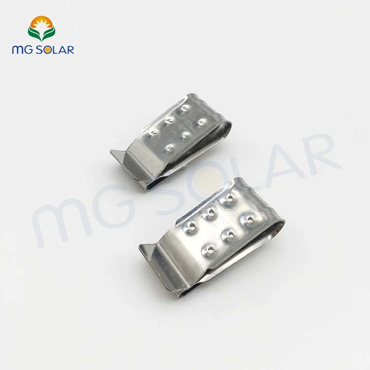 Solar Stainless Steel Cable Clip Mounting PV Wire Clips