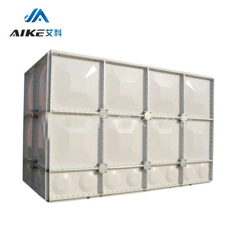 Manufacturer Supplier Wholesale/Supplier Price Sealing Modular Flexible Sectional Square SMC GRP FRP Farming Fiberglass Panel Drinking Water Treatment Storage Tank