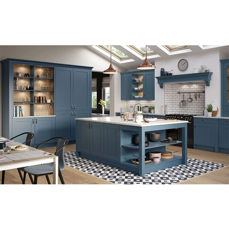 Padrão da Austrália mobiliário europeu moderno de armários de cozinha acessível Armários de cozinha equipada