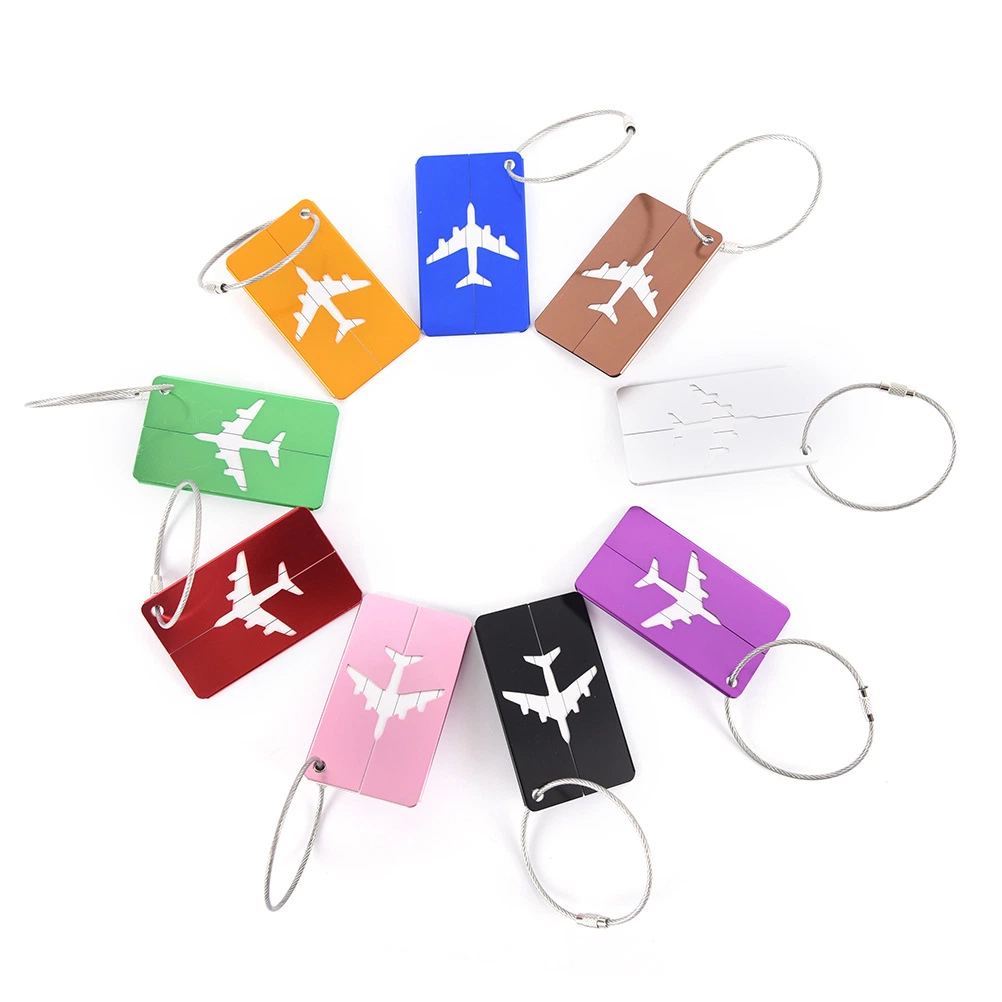 Aluminum Material and Men Department Name Aluminum Metal Luggage Tag