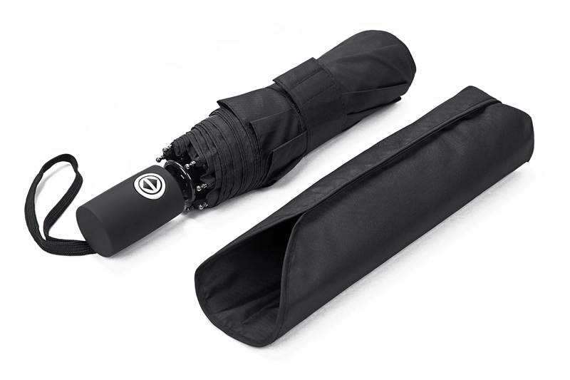 High Quality Auto Open Close Travel Umbrella, Automatic Compact Rain 3 Foldable Umbrella