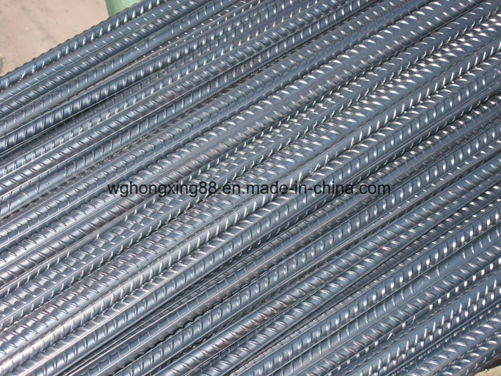 Hot Rolled Reinforced Deformed Steel Bar, HRB335 HRB400, Made in China