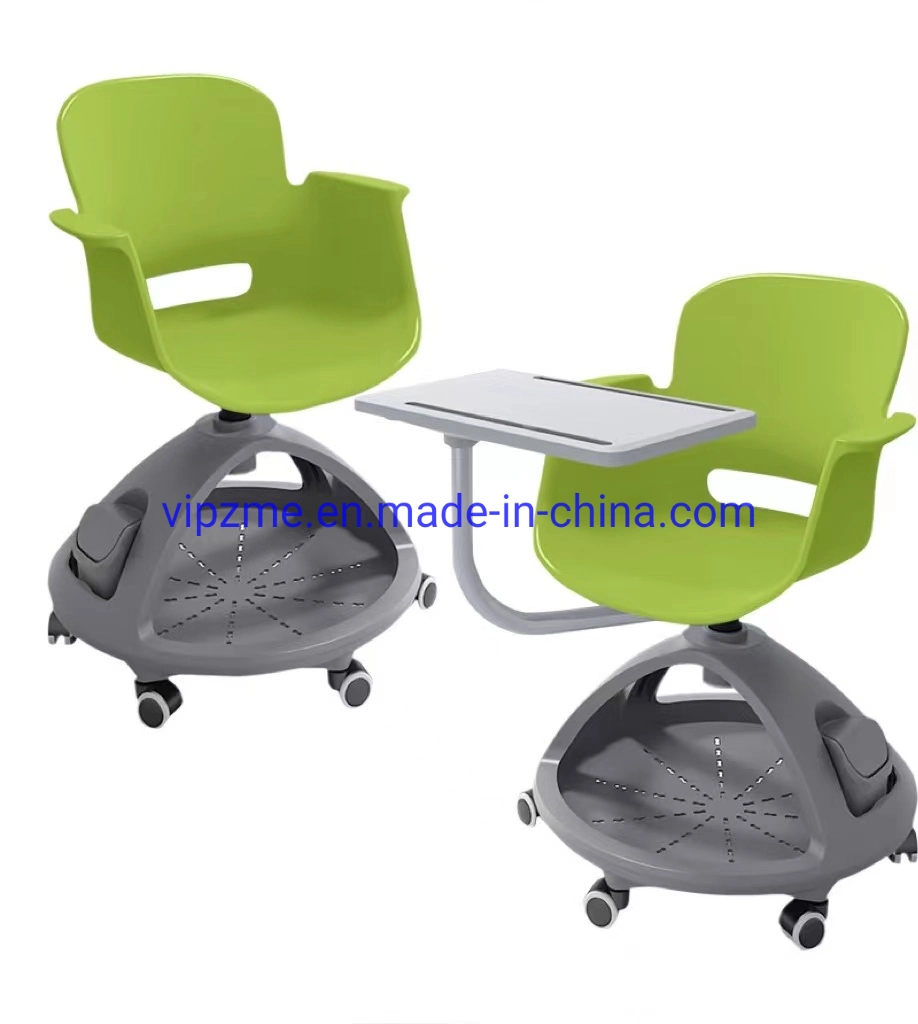 Chaise de meubles d'école pivotante interactive standard ANSI/BIFMA de qualité supérieure pour étudiants