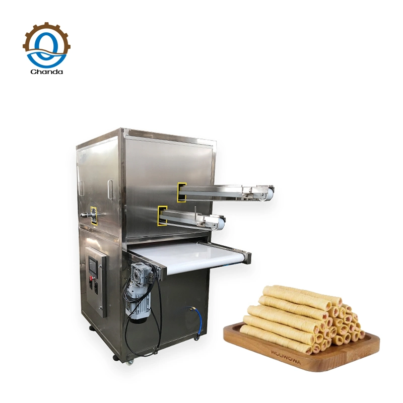 Full Automatic Wafer Stick Making Machine Food Processing Machine Egg Roll Machine