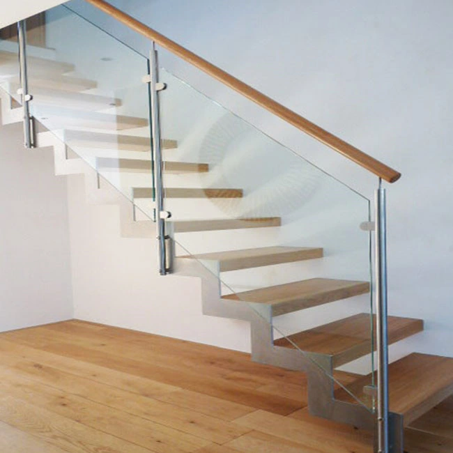 Beautiful Customized Indoor Wood Steel Staircase