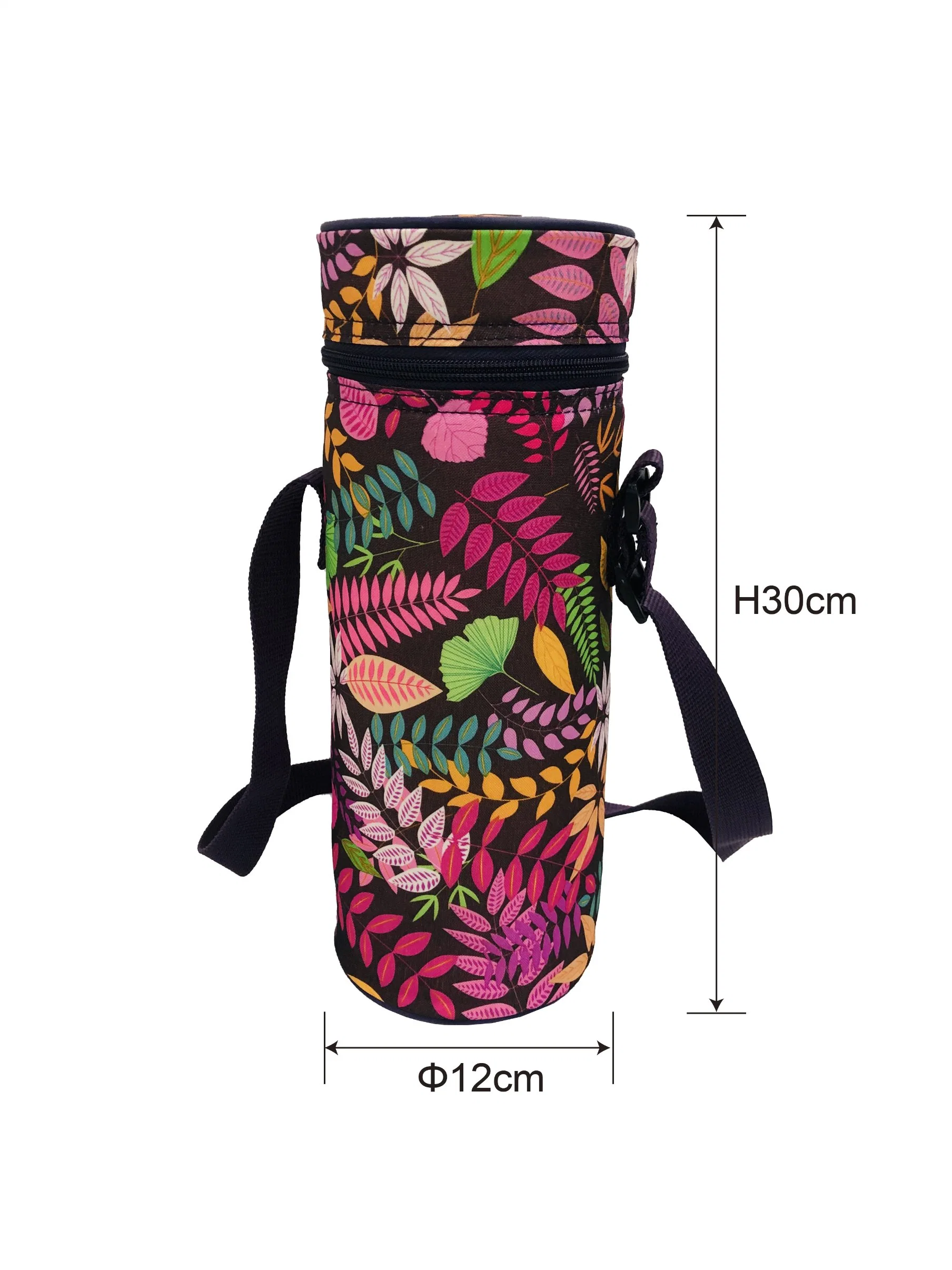 1.5L Portable Insulated Bottle Picnic Bag for Outdoor Camping