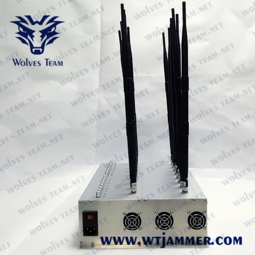 Cell Mobile Phone Signal Jammer, 2g 3G 4G 5g WiFi GPS Lojack Drone Mobile Phone Signal Jammer