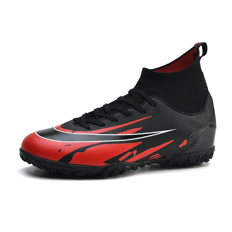 Barato botas de fútbol de su logotipo personalizado Botas de Fútbol Deportes Soccer Zapatos para hombres